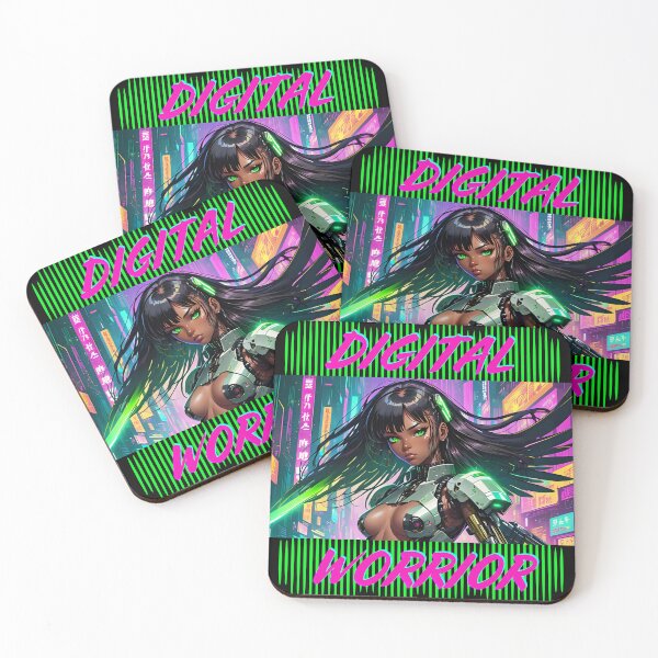Item preview, Neutrino Jem - The Ultimate Cyborg Superheroine Unleashing Artistic Power!   designed and sold by NeutrinoJem.
