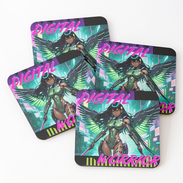 Item preview, Neutrino Jem - The Ultimate Cyborg Superheroine Unleashing Artistic Power!   designed and sold by NeutrinoJem.