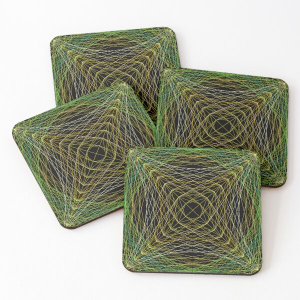 Item preview, Rectangular Pattern #5 Morph C [15078-YellowsGreens-BB] designed and sold by LottMultimedia.