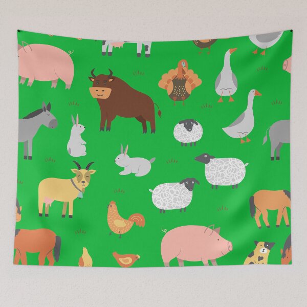 Item preview, Farming Life Sticker Pack designed and sold by ShamblesShirts.