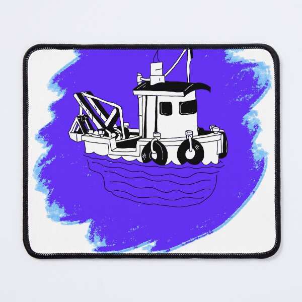 Item preview, Dredge Boat Variant 1 designed and sold by PizzaAddict.
