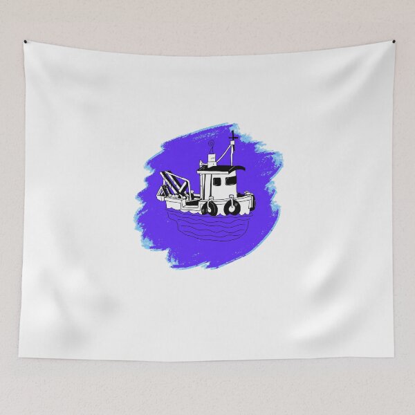 Item preview, Dredge Boat Variant 1 designed and sold by PizzaAddict.