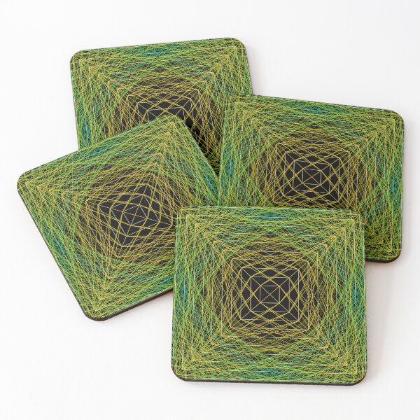 Item preview, Rectangular Pattern #5 Morph C [14878-YellowsGreens-BB] designed and sold by LottMultimedia.