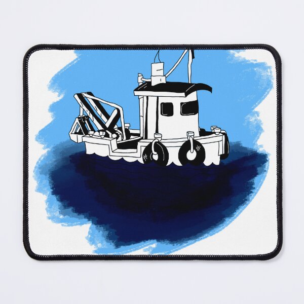 Item preview, Dredge Boat Variant 2 designed and sold by PizzaAddict.