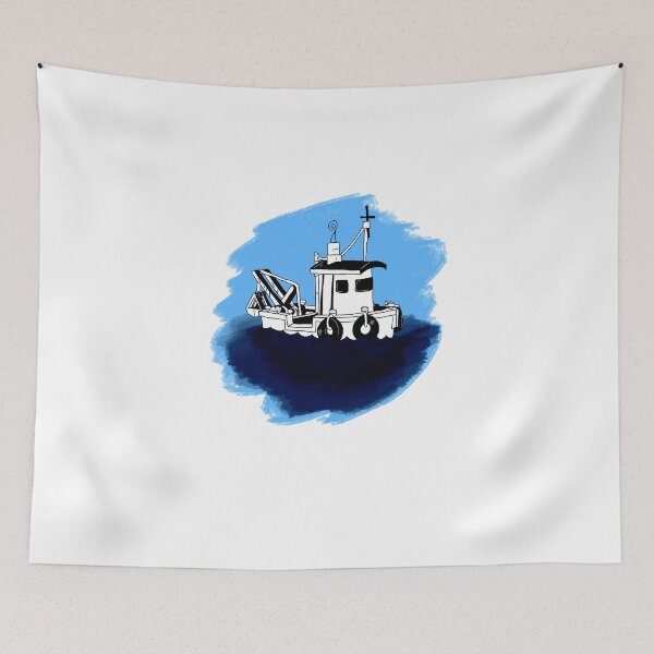 Item preview, Dredge Boat Variant 2 designed and sold by PizzaAddict.