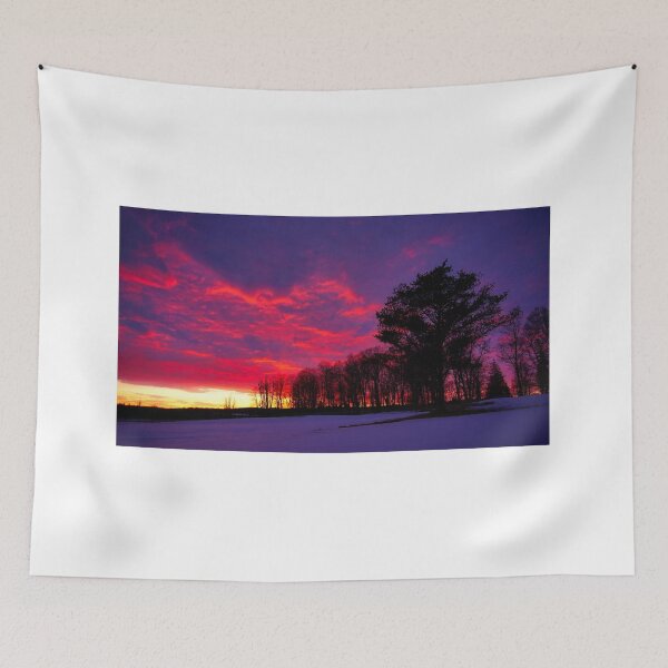 Item preview, Fire Sky on St Joseph Island designed and sold by colorfulbundles.