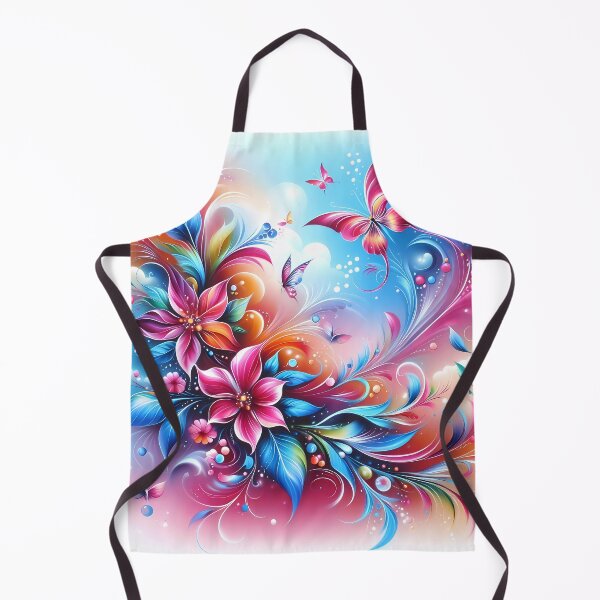 Item preview, Blossoming Whirl: A Vivid Fantasy of Floral Swirls designed and sold by Vitalka-uk.
