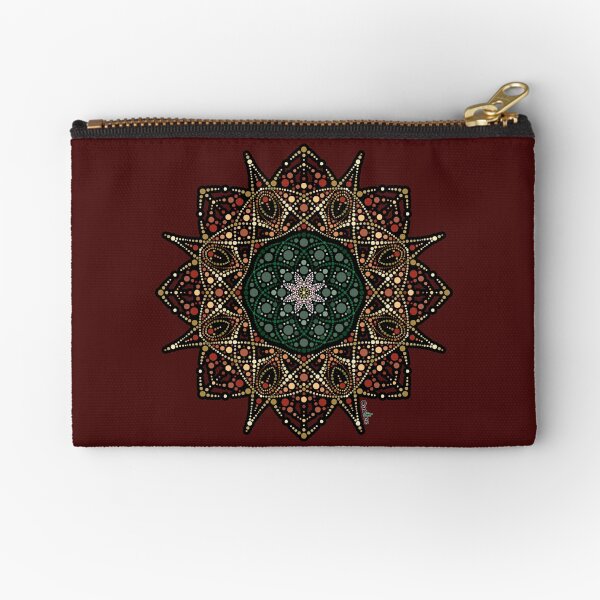 Vista previa del artículo con la obra «Mandala de peyote - Arte de puntos», diseñado y vendido por Cactee.