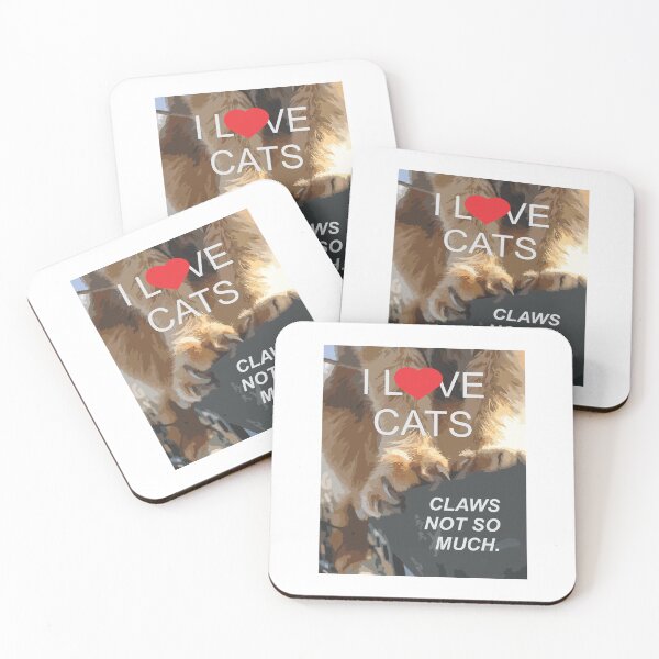 Item preview, I love Cats; not Claws designed and sold by Prosper  Scott.