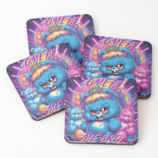 Item preview, Cute Angry Bears "Come At Me Bro" designed and sold by NeutrinoJem.