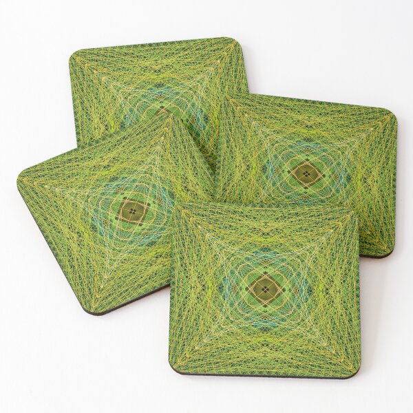 Item preview, Rectangular Pattern #5 Morph C [14478-YellowsGreens-BB] designed and sold by LottMultimedia.
