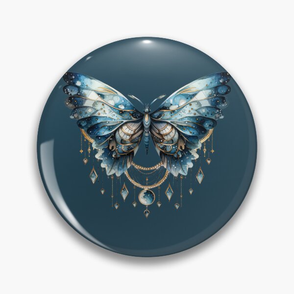 Item preview, Transformative Moth designed and sold by Celestial Charm Co.
