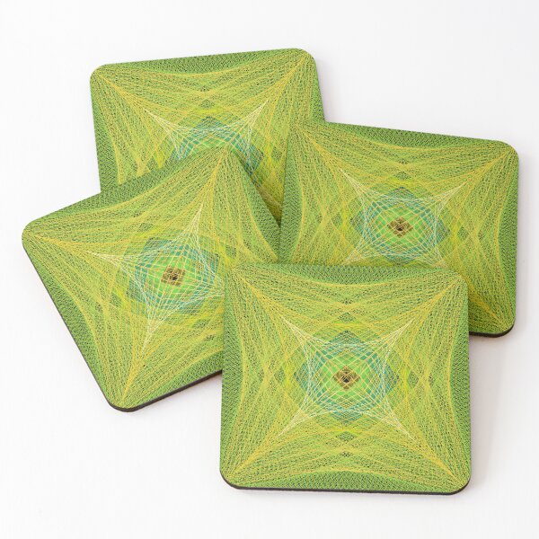 Item preview, Rectangular Pattern #5 Morph C [14296-YellowsGreens-BB] designed and sold by LottMultimedia.