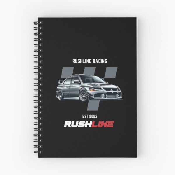Item preview, Title: Rushline Racing: Evolution VIII MR Inspired Design designed and sold by RushlineRacing.