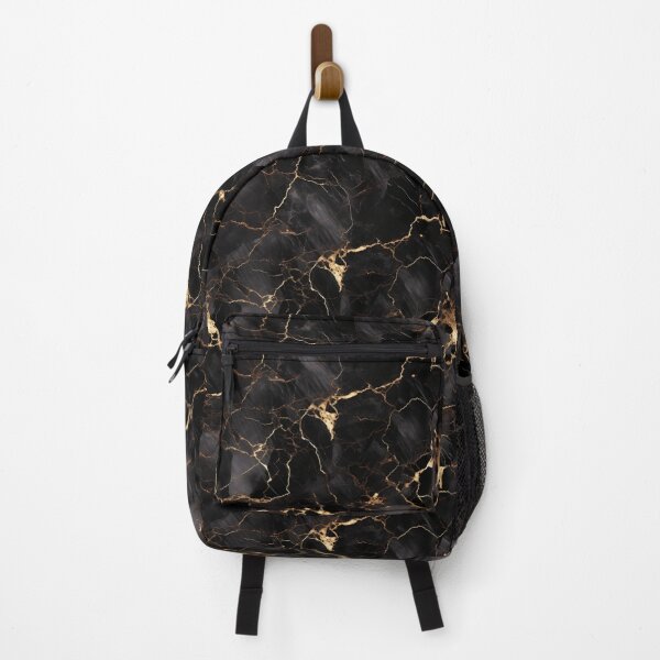 Item preview, Black Gold Brass Marble Stone Vein Texture designed and sold by Studio2315.