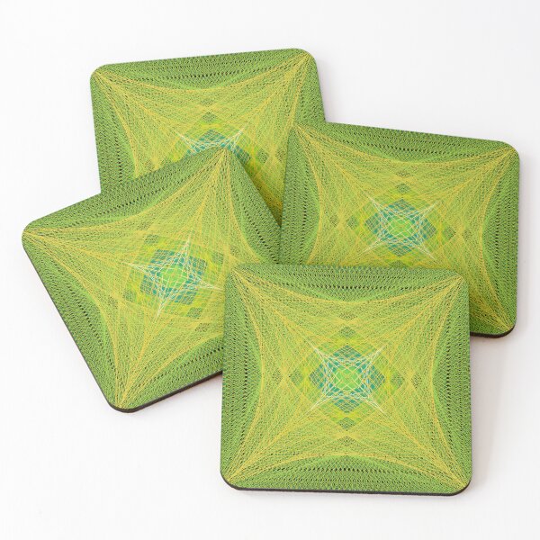 Item preview, Rectangular Pattern #5 Morph C [14196-YellowsGreens-BB] designed and sold by LottMultimedia.