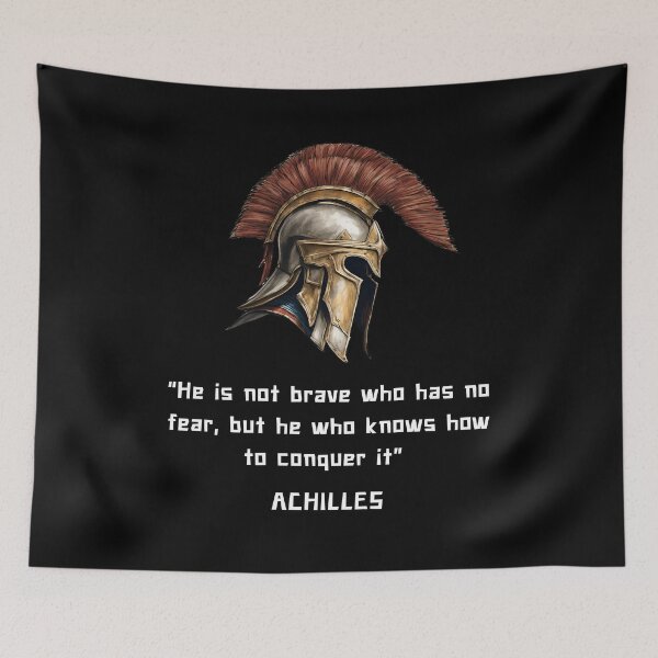 Item preview, Achilles philosophy quote for Greek mythology lovers designed and sold by CachoGlorious.