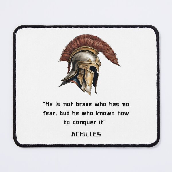 Item preview, Achilles philosophy quote for Greek mythology lovers designed and sold by CachoGlorious.