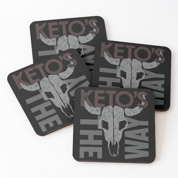 Item preview, Galactic Keto Vibes: Unleash the Force with "Ketos's THE WAY" Beef Cow Skull Design! designed and sold by pelagio.