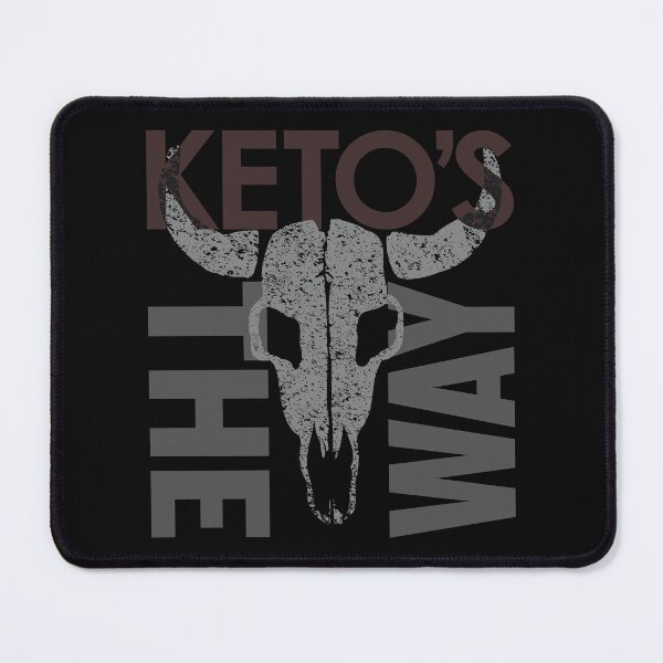 Item preview, Galactic Keto Vibes: Unleash the Force with "Ketos's THE WAY" Beef Cow Skull Design! designed and sold by pelagio.