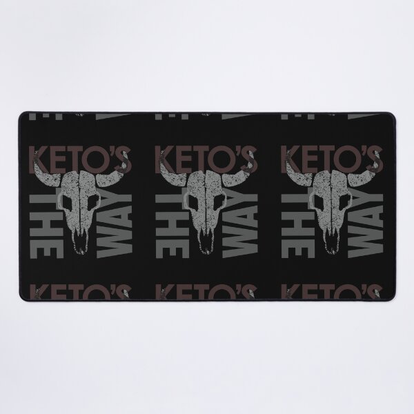 Item preview, Galactic Keto Vibes: Unleash the Force with "Ketos's THE WAY" Beef Cow Skull Design! designed and sold by pelagio.