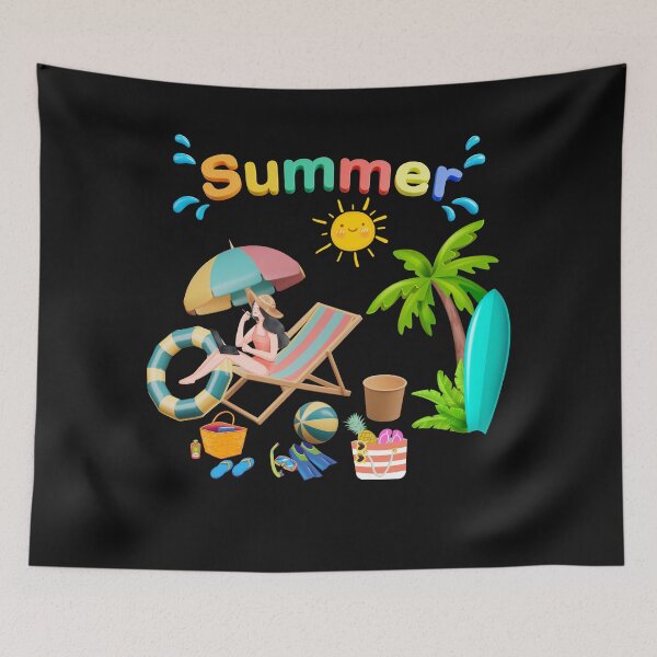 Item preview, seaside relaxation for family. designed and sold by Isadesignart.