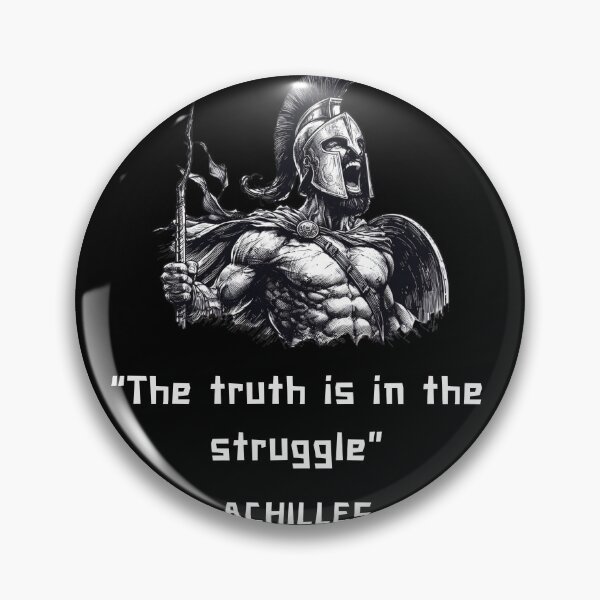 Item preview, Achilles philosophy quote for Greek mythology lovers designed and sold by CachoGlorious.