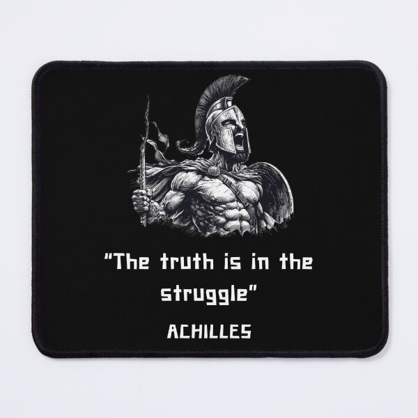 Item preview, Achilles philosophy quote for Greek mythology lovers designed and sold by CachoGlorious.