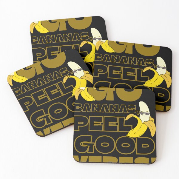 Item preview, Go Bananas Peel Good Vibes  designed and sold by RiffRaffGraffix.