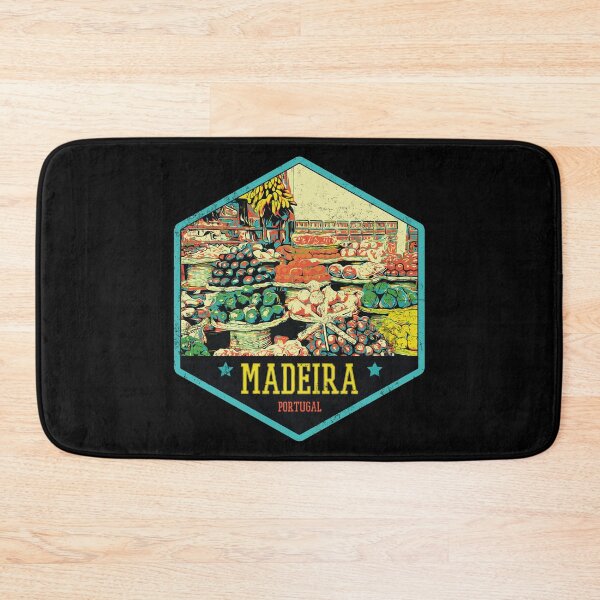 Item preview, Funchal Exotic Fruit Market Illustration - Tropical Tastes of Madeira designed and sold by Lemomo-artworks.