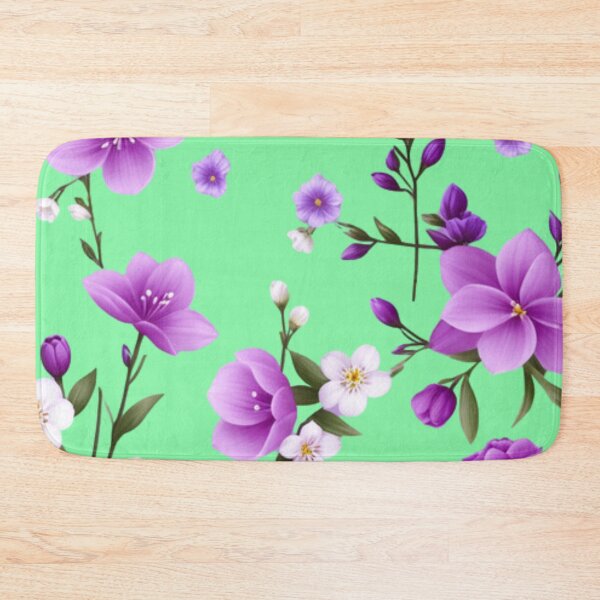 Item preview, Purple Floral Art designed and sold by Rell1970.