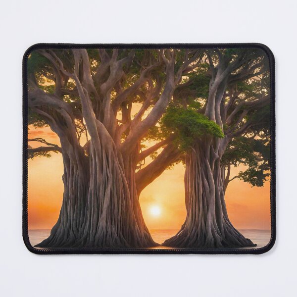 Item preview, Majestic Twin Banyan Tree Sunset designed and sold by Fredster1966.