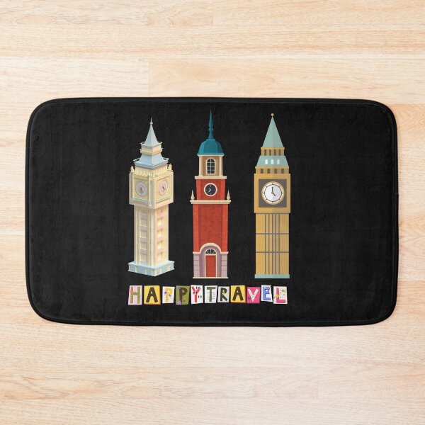 Item preview, Clock tower tourist attractions around the world. designed and sold by Isadesignart.