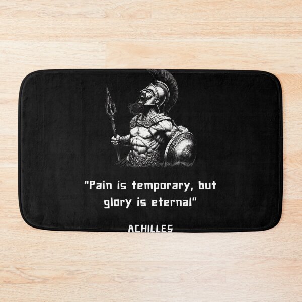 Item preview, Achilles philosophy quote for Greek mythology lovers designed and sold by CachoGlorious.