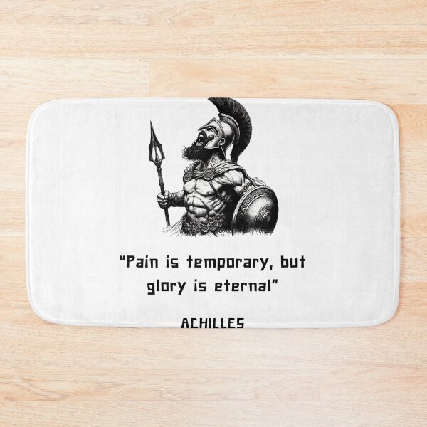 Item preview, Achilles philosophy quote for Greek mythology lovers designed and sold by CachoGlorious.