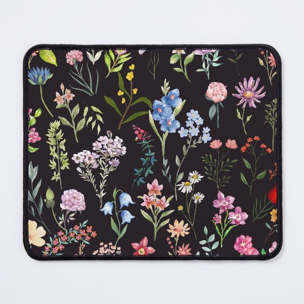 Item preview, Flores estéticas Negro designed and sold by BiBortsy.