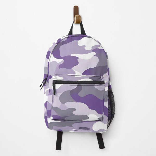 Item preview, Purple and Gray Camouflage print designed and sold by TheCamoShop.