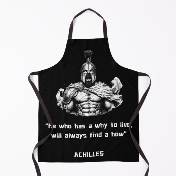 Item preview, Achilles philosophy quote for Gladiators designed and sold by CachoGlorious.