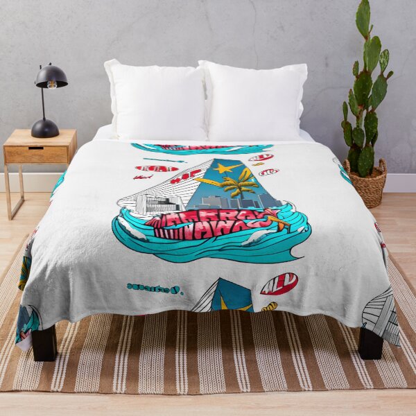 Item preview, Surf and Summer Vacation Gibberish Poster designed and sold by Chubuter.