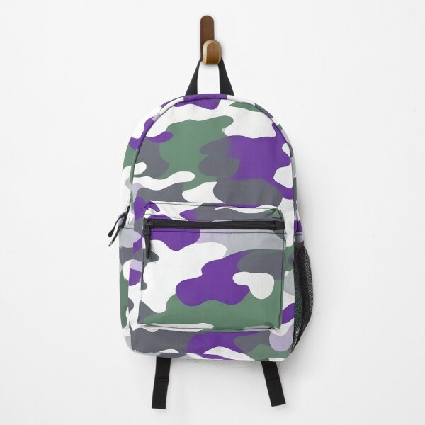 Item preview, Olive Green and Purple Camouflage Print designed and sold by TheCamoShop.