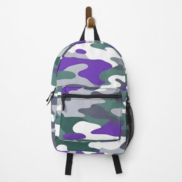 Item preview, Green and Purple Camo Print designed and sold by TheCamoShop.