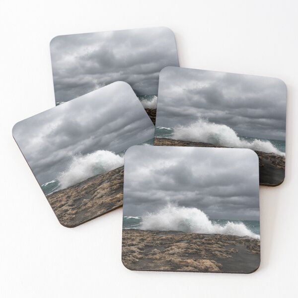 Item preview, Stormy Seas at Pembroke designed and sold by DiFigianoPhoto.