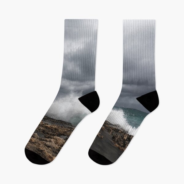 Item preview, Stormy Seas at Pembroke designed and sold by DiFigianoPhoto.