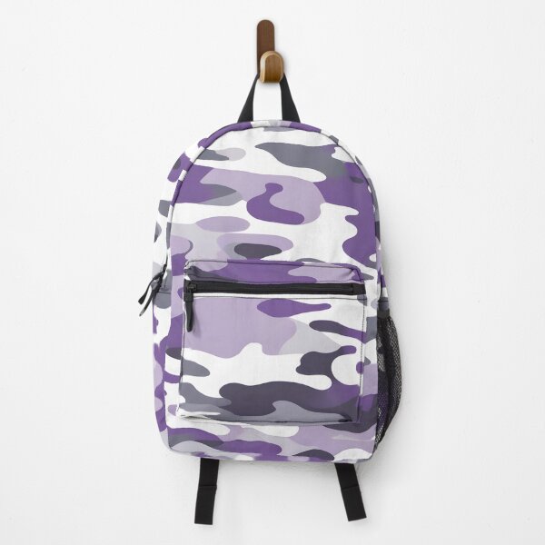 Item preview, purple and Gray Camouflage pattern designed and sold by TheCamoShop.