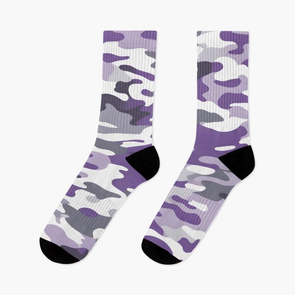 Item preview, purple and Gray Camouflage pattern designed and sold by TheCamoShop.