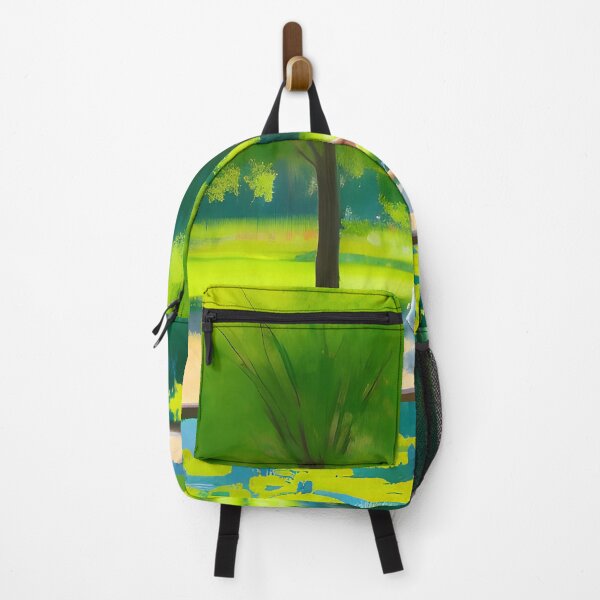 Item preview, Abstract image of kids in the park designed and sold by Hall-O-Gram.