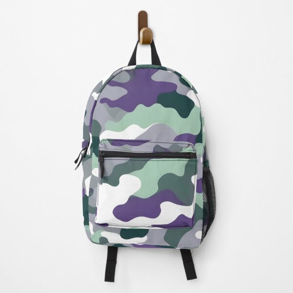 Item preview,  Green and Purple Camouflage designed and sold by TheCamoShop.