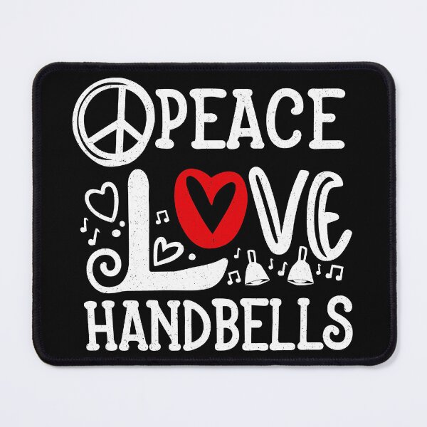 Item preview, Peace Love Handbells For Choir Ringers designed and sold by SubtleSplit.