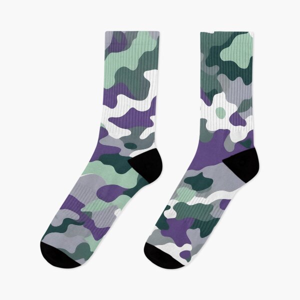 Item preview,  Green and Purple Camouflage designed and sold by TheCamoShop.