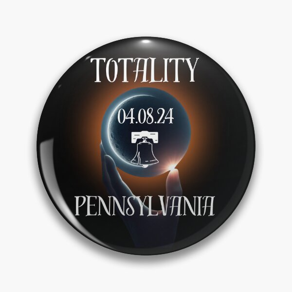 Artikelvorschau, Totalität – Totale Sonnenfinsternis 2024 – Pennsylvania entworfen und verkauft von HausKatz.
